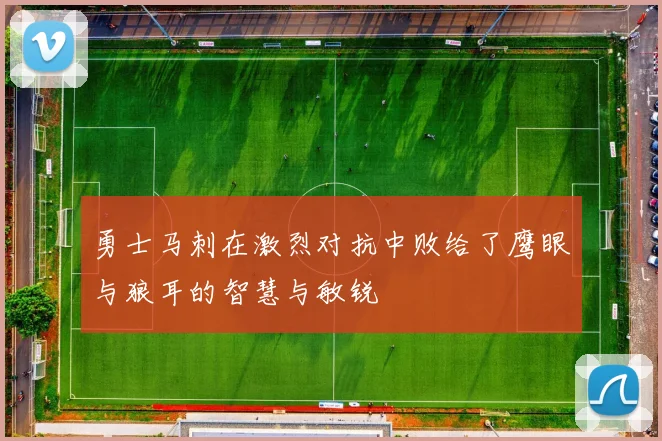 勇士马刺在激烈对抗中败给了鹰眼与狼耳的智慧与敏锐